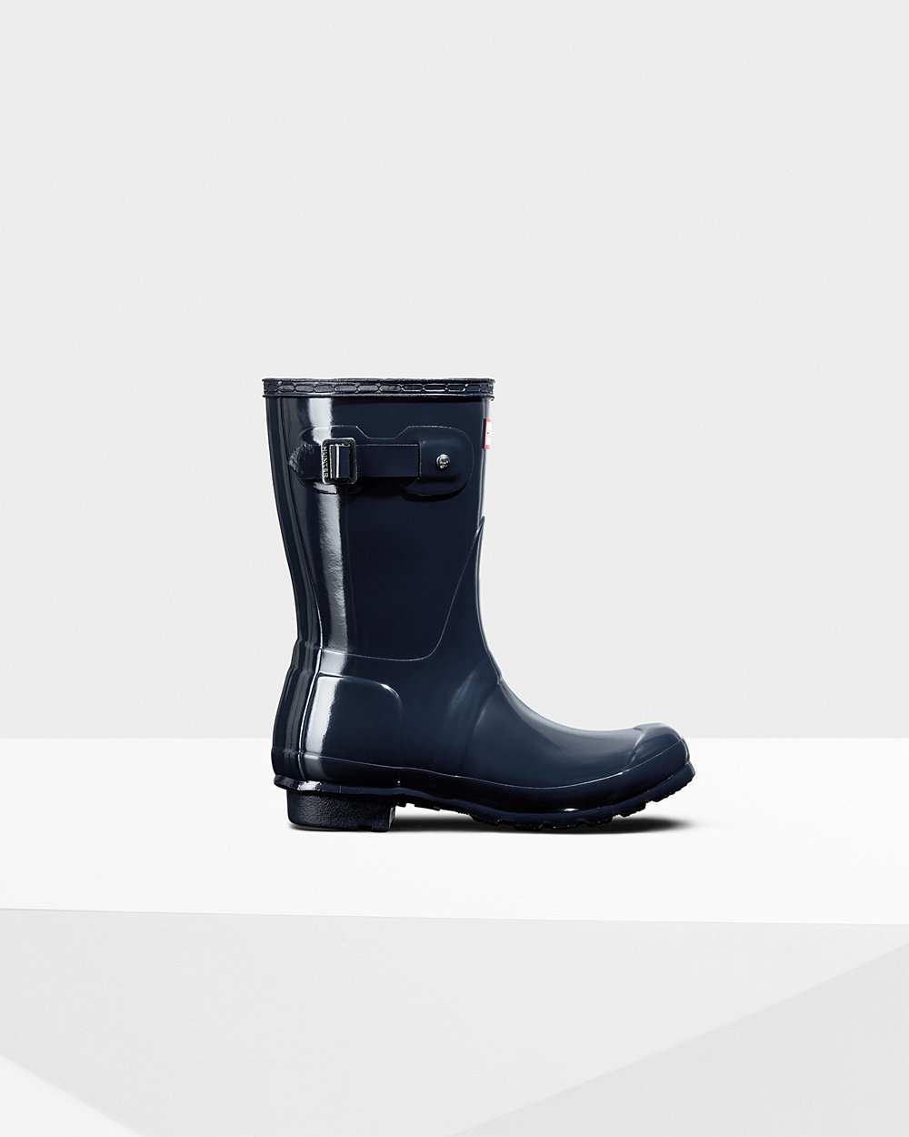 Hunter Mujer Original Gloss - Botas de Lluvia Azul Marino - 563-FPTUVD